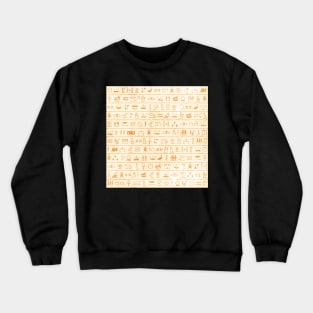 Hieroglyphs Crewneck Sweatshirt